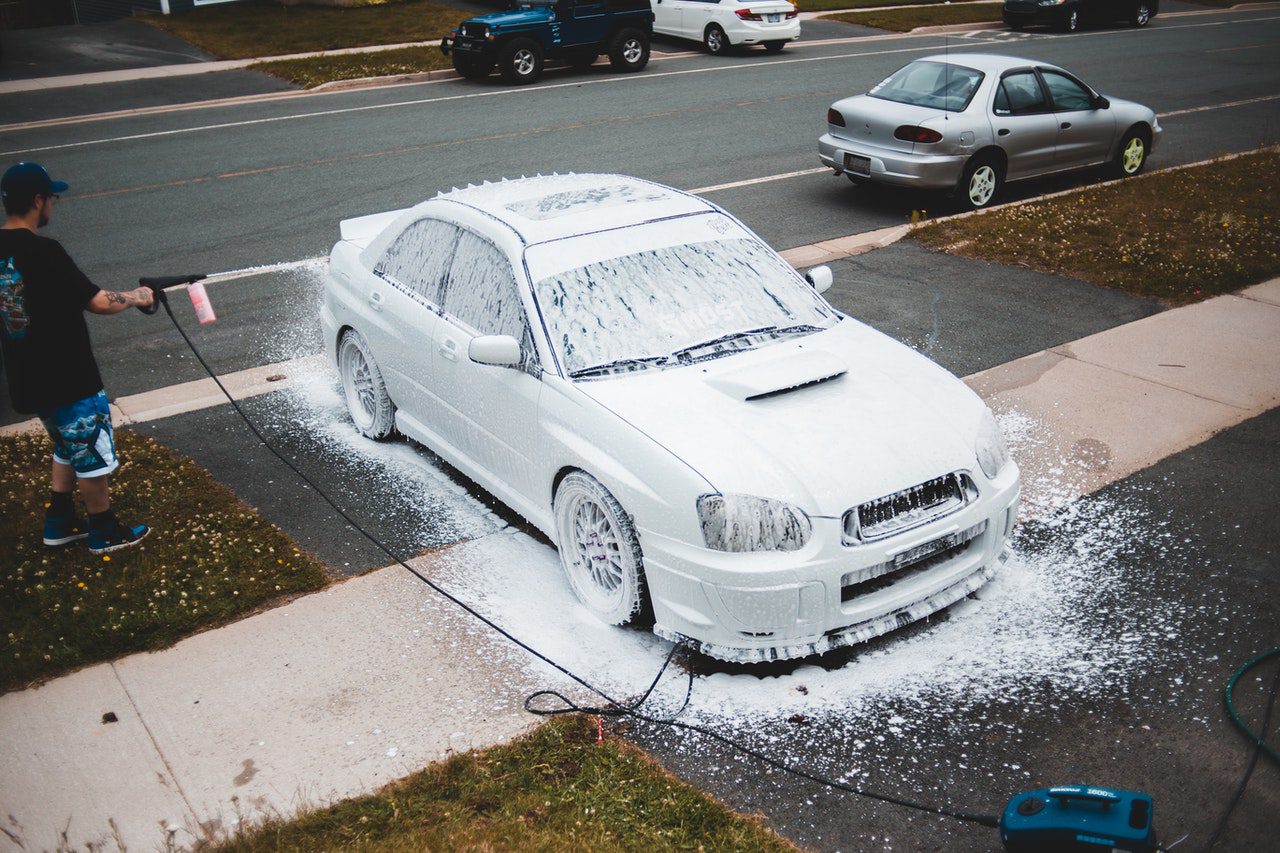 Haunted car wash